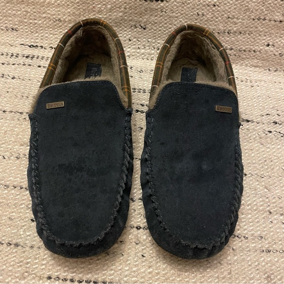 Barbour Monty Slippers Men’s size 12 - Picture 2 of 11